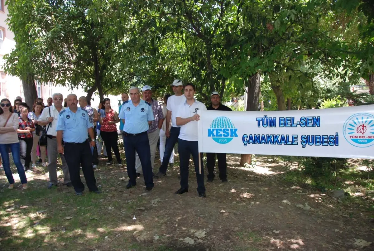 Belediye Önünde Gezi Parkı Protestosu