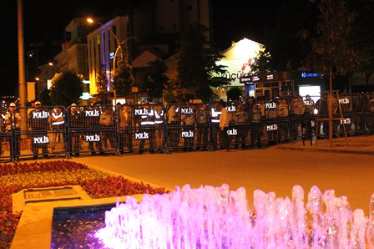 Çorum\'da Gezi Parkı Protestosu