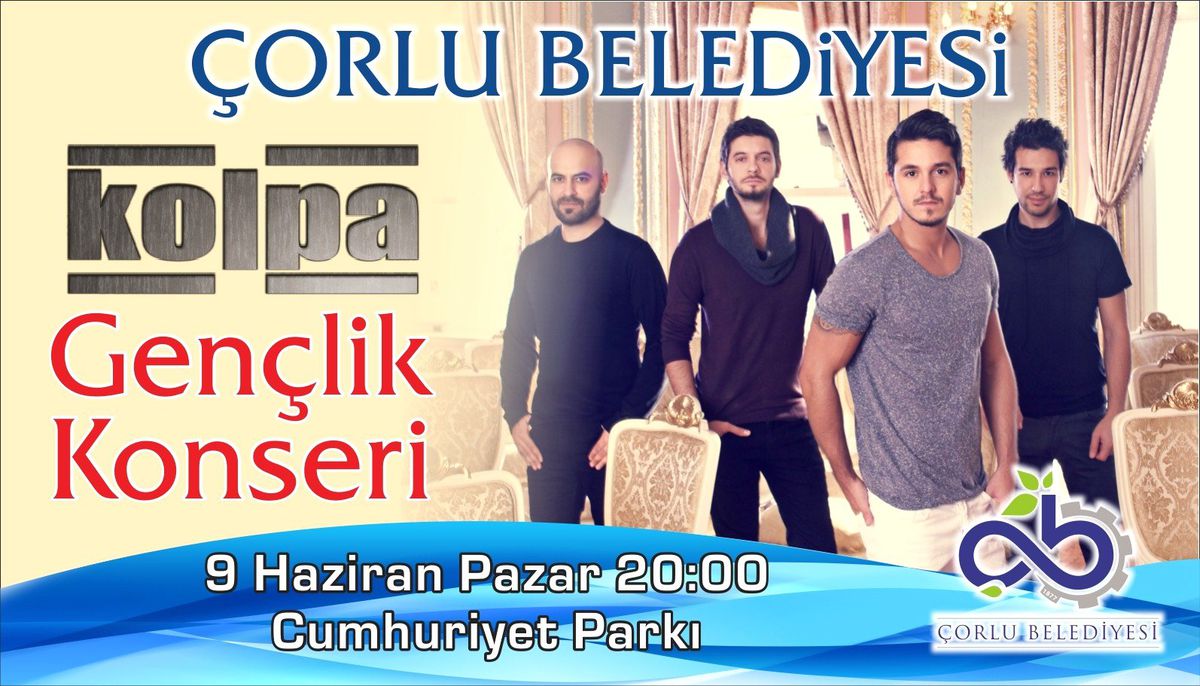 Gençlik Konseri\'nde Kolpa Sahne Alacak