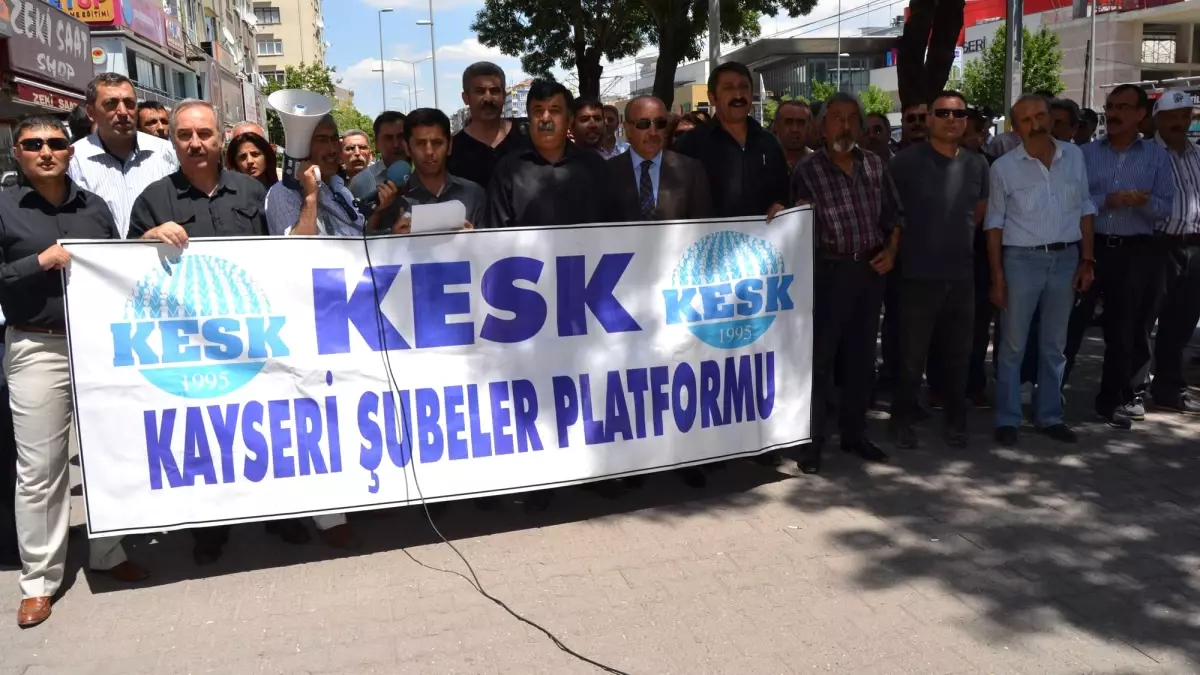 Kesk\'ten İş Bırakma Eylemi