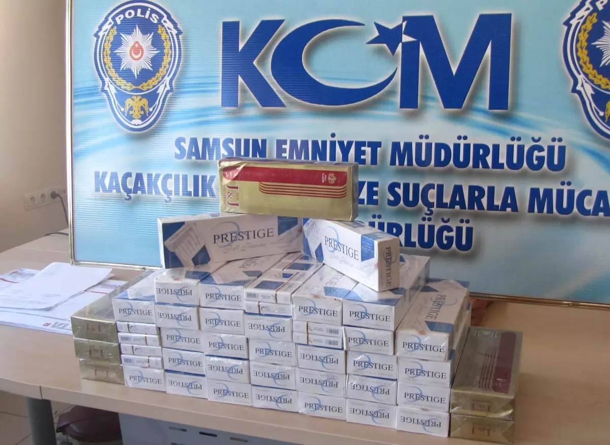 Çiçekçi Dükkanından 420 Paket Kaçak Sigara Ele Geçti