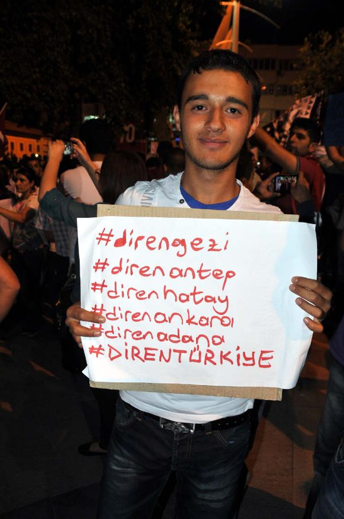 Gaziantep\'te \'Gezi Parkı\' Protestosu