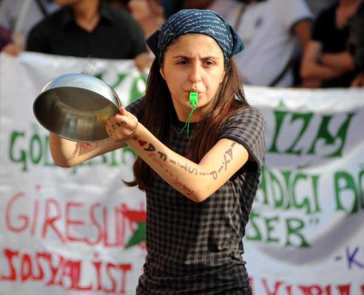 Giresunlu Gençler Tencere - Tava ile Yürüdü