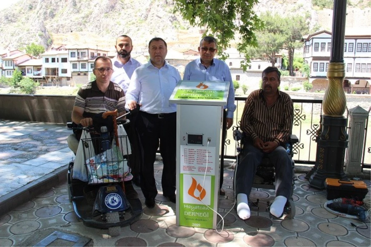 Hayatcan\'dan Engelli Araçlarına Ücretsiz Şarj