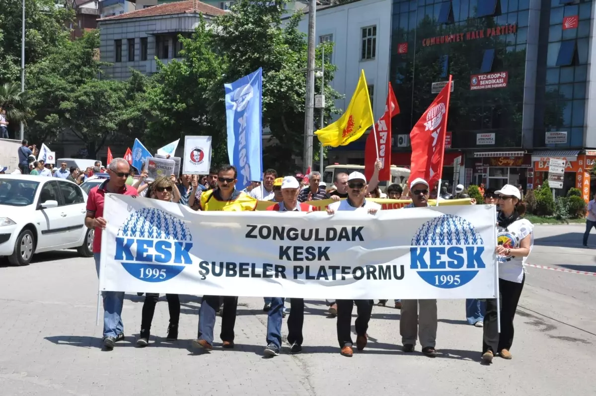 Kesk Zonguldak Şubeler Platformundan, İş Bırakma Eylemi