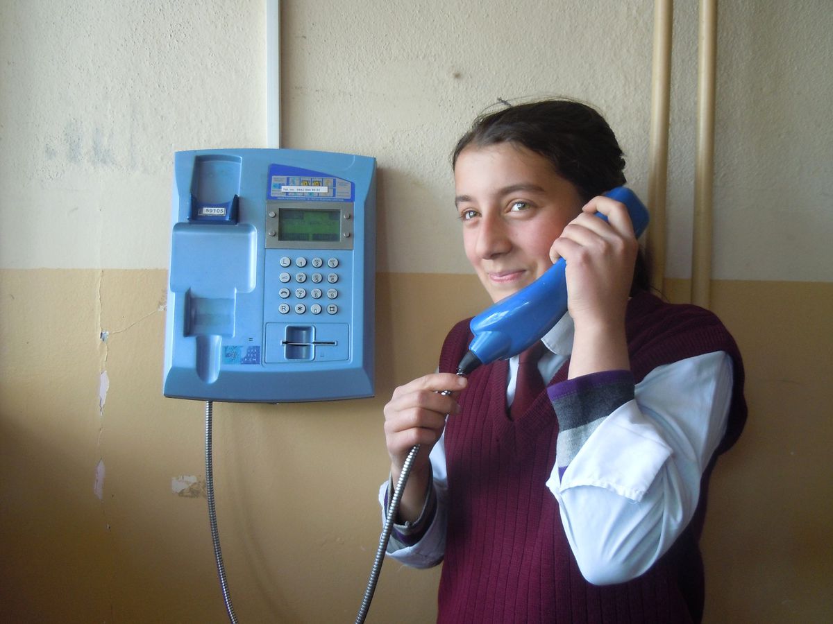 Öğrenciler İçin Ankesörlü Telefon
