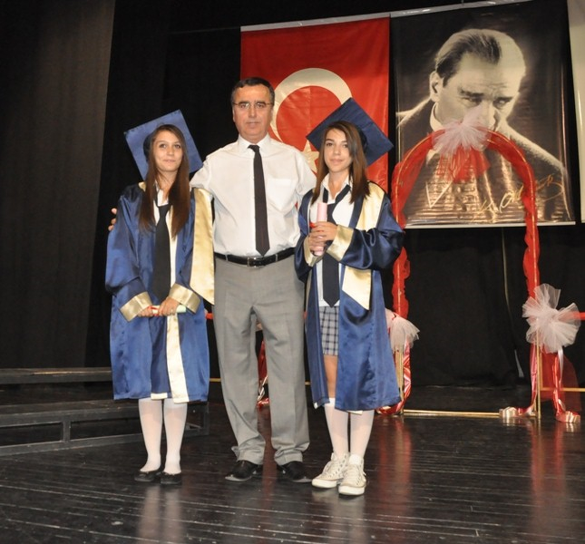 Öğrencilerin Mezuniyet Coşkusu