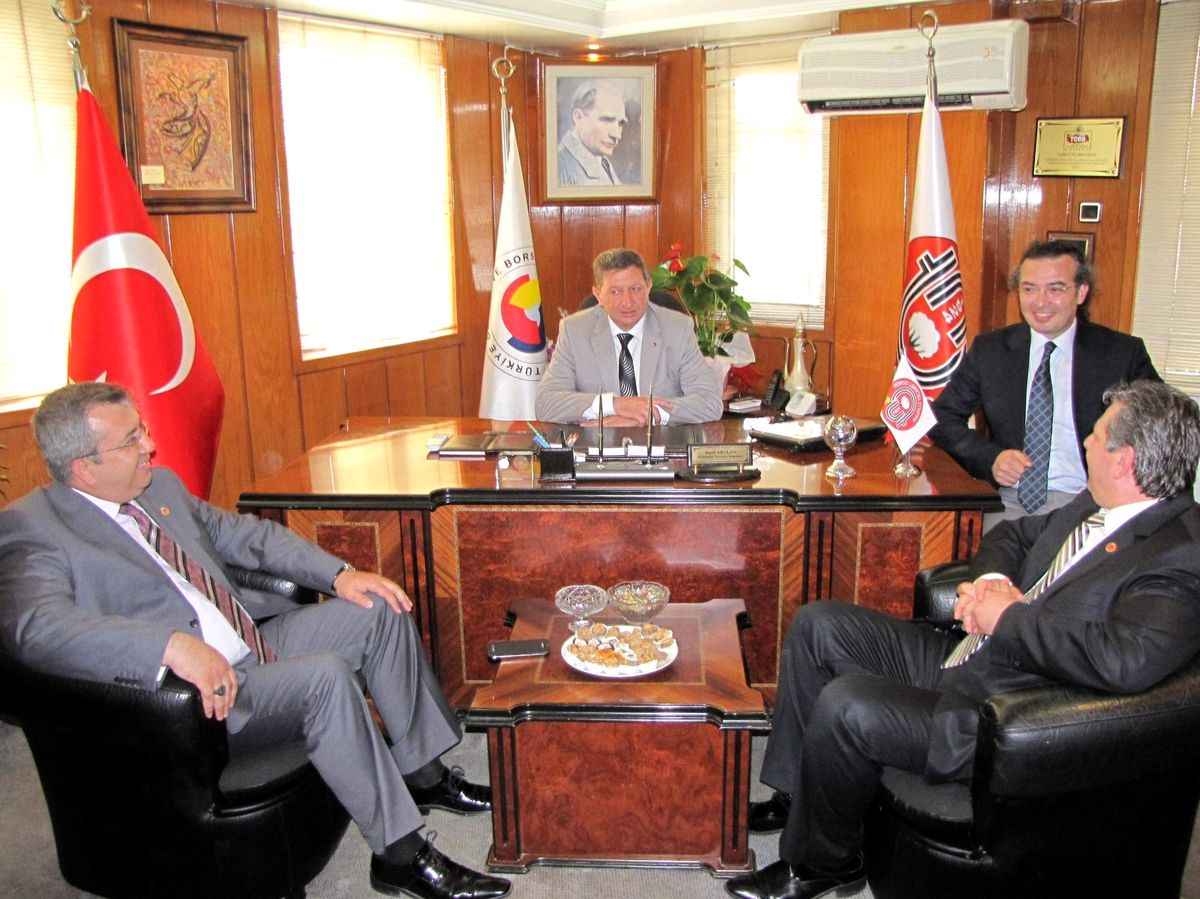 Tümsiad\'dan Nazilli Ticaret Odası\'na Tebrik Ziyareti