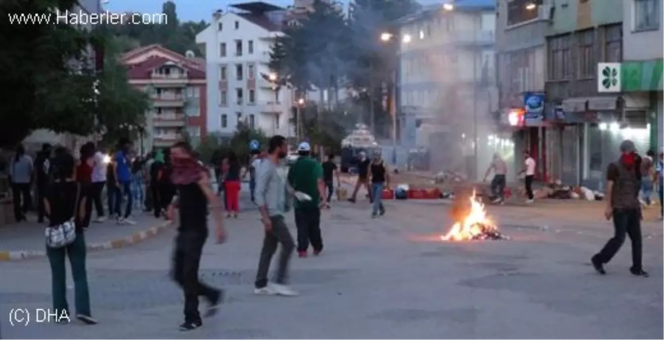 Tunceli\'de Gezi Parkı Protestosunda Olaylar Çıktı