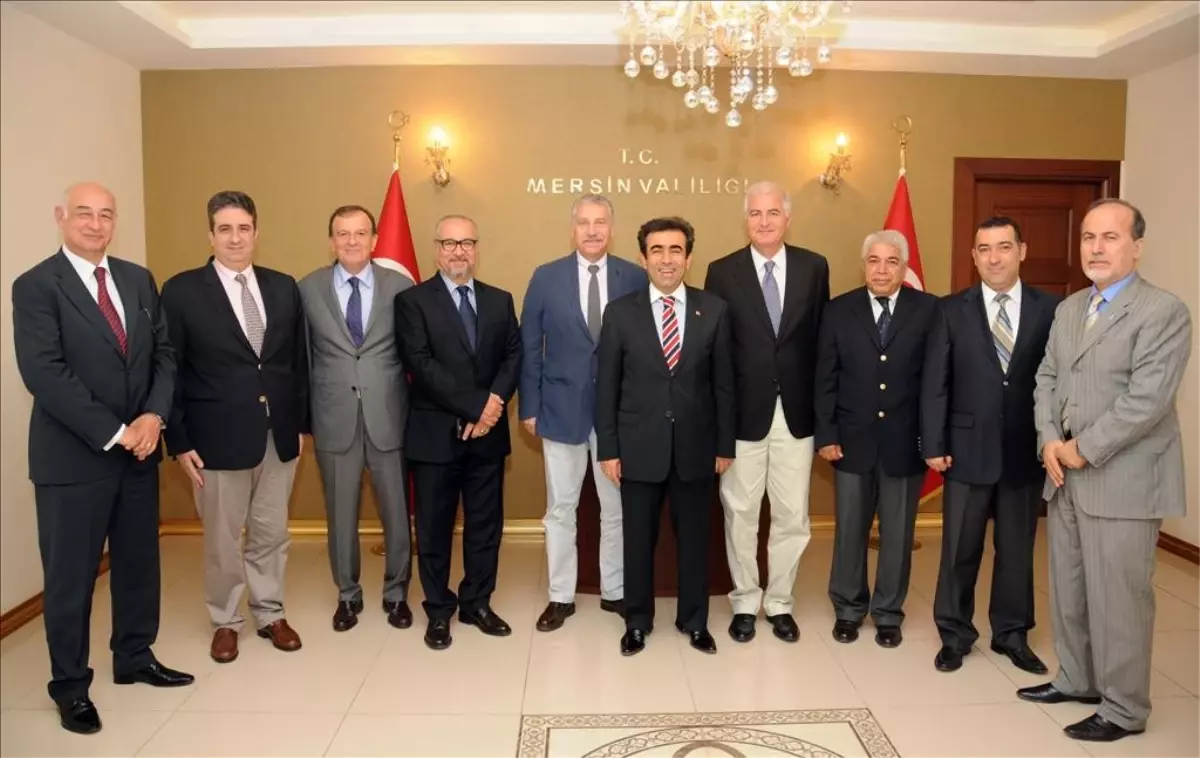 Vali Güzeloğlu Mdto Yönetimini Makamında Kabul Etti