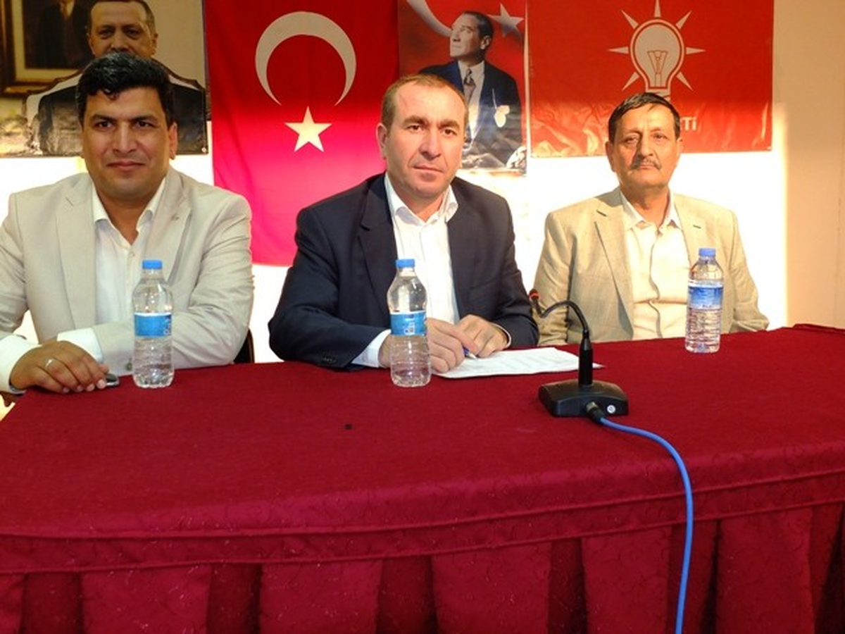 AK Parti İlçe Başkanları Harran\'da