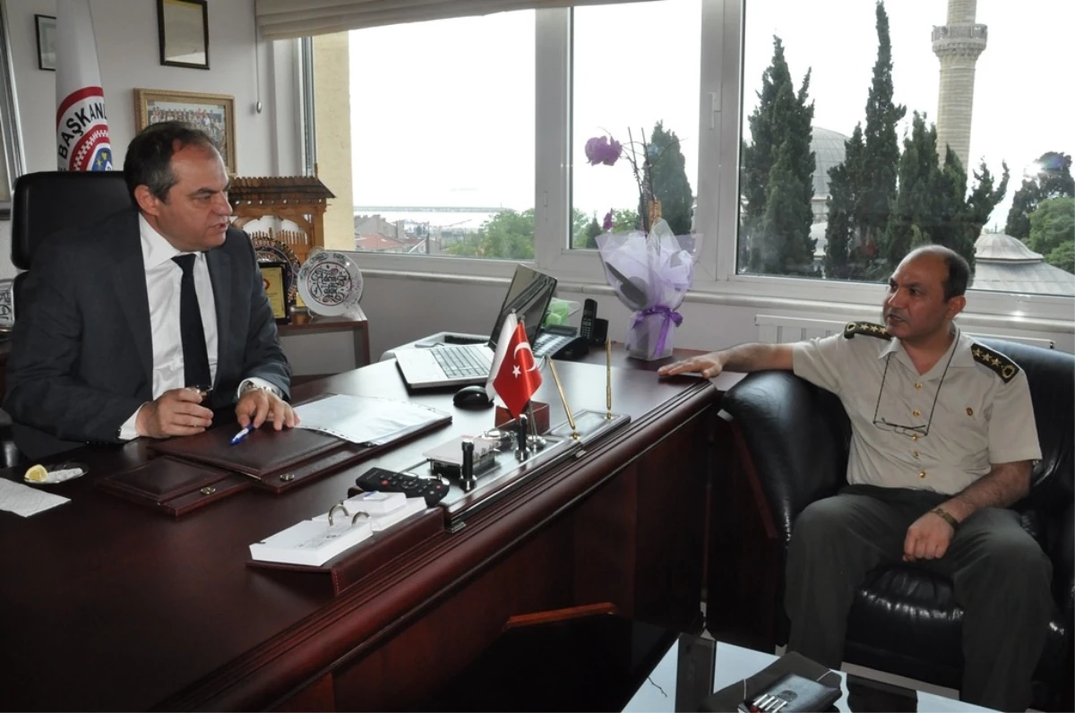 Albay Kaya\'dan Başkan Dalgıç\'a Ziyaret