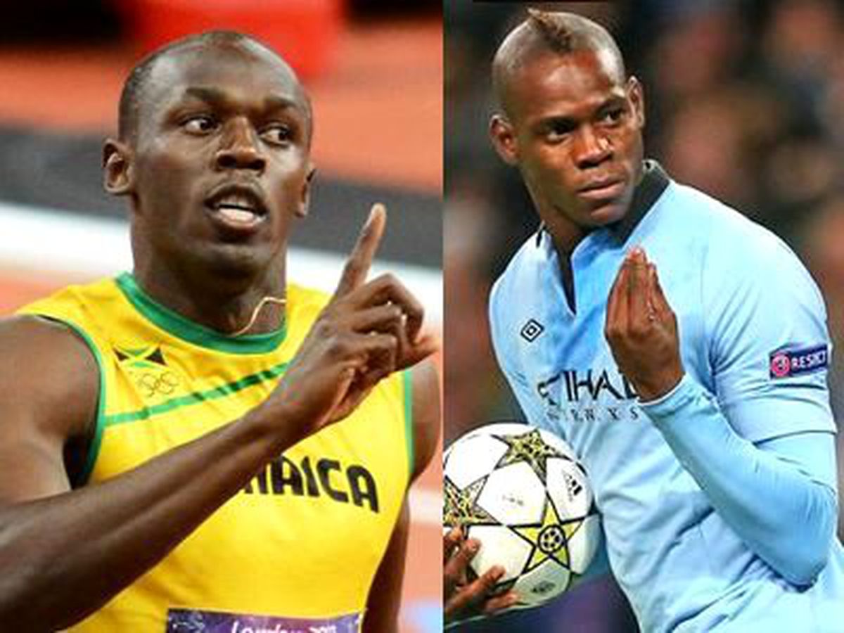 Bolt ile Balotelli Arasında Polemik