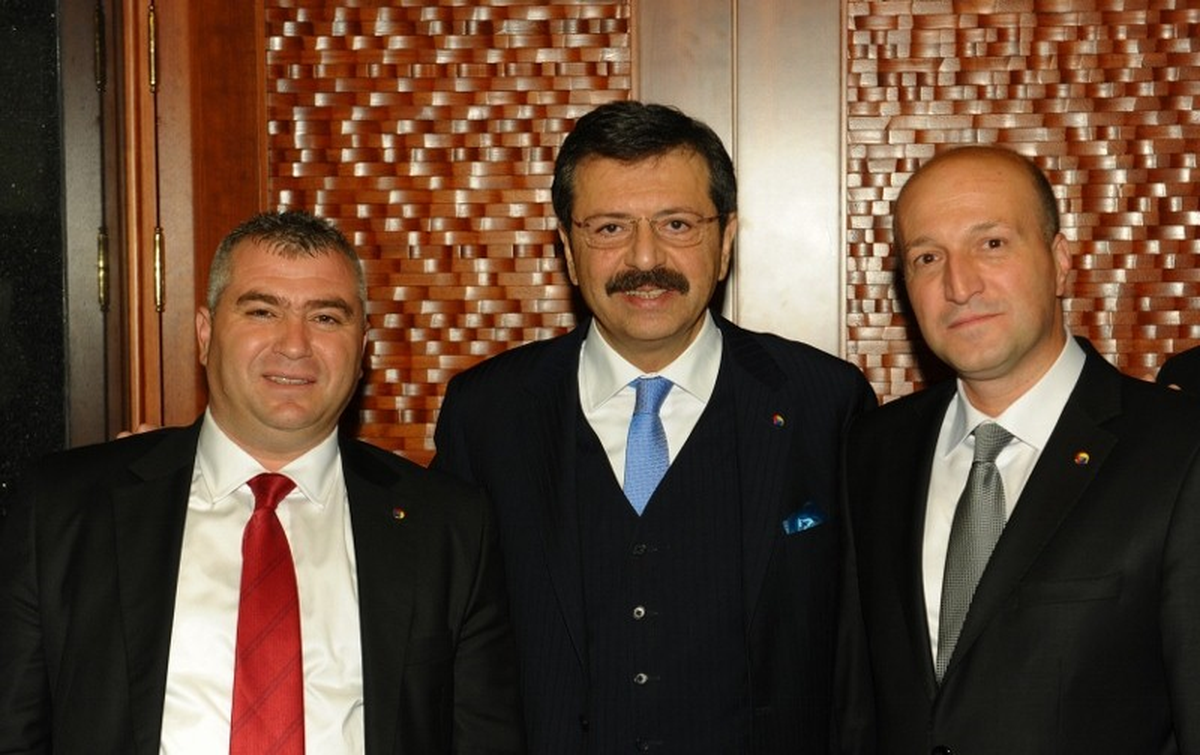 Bozüyük Tso\'dan TOBB Başkanı Hisarcıklıoğlu\'na Ziyaret