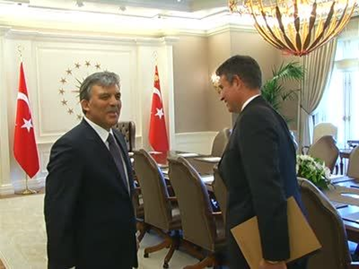 Cumhurbaşkanı Gül, Türkiye Barolar Birliği Heyetini Kabul Etti