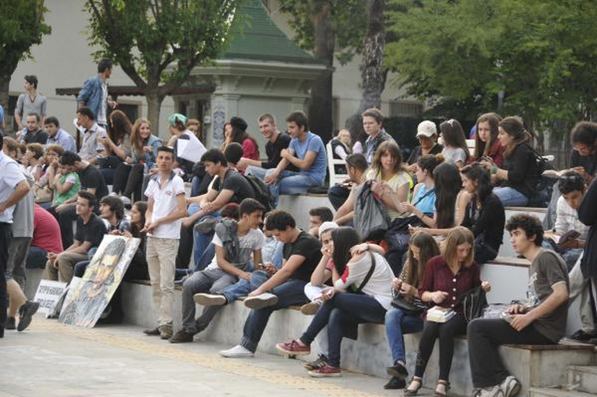 Cumhuriyet Parkında Eylem Devam Ediyor
