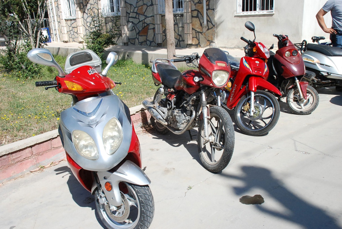 Didim\'de Motosiklet Hırsızları Polisten Kaçamadı