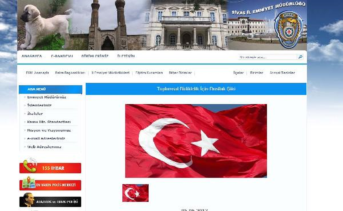 Polisten \'Bana Taş Atma\' Şiiri