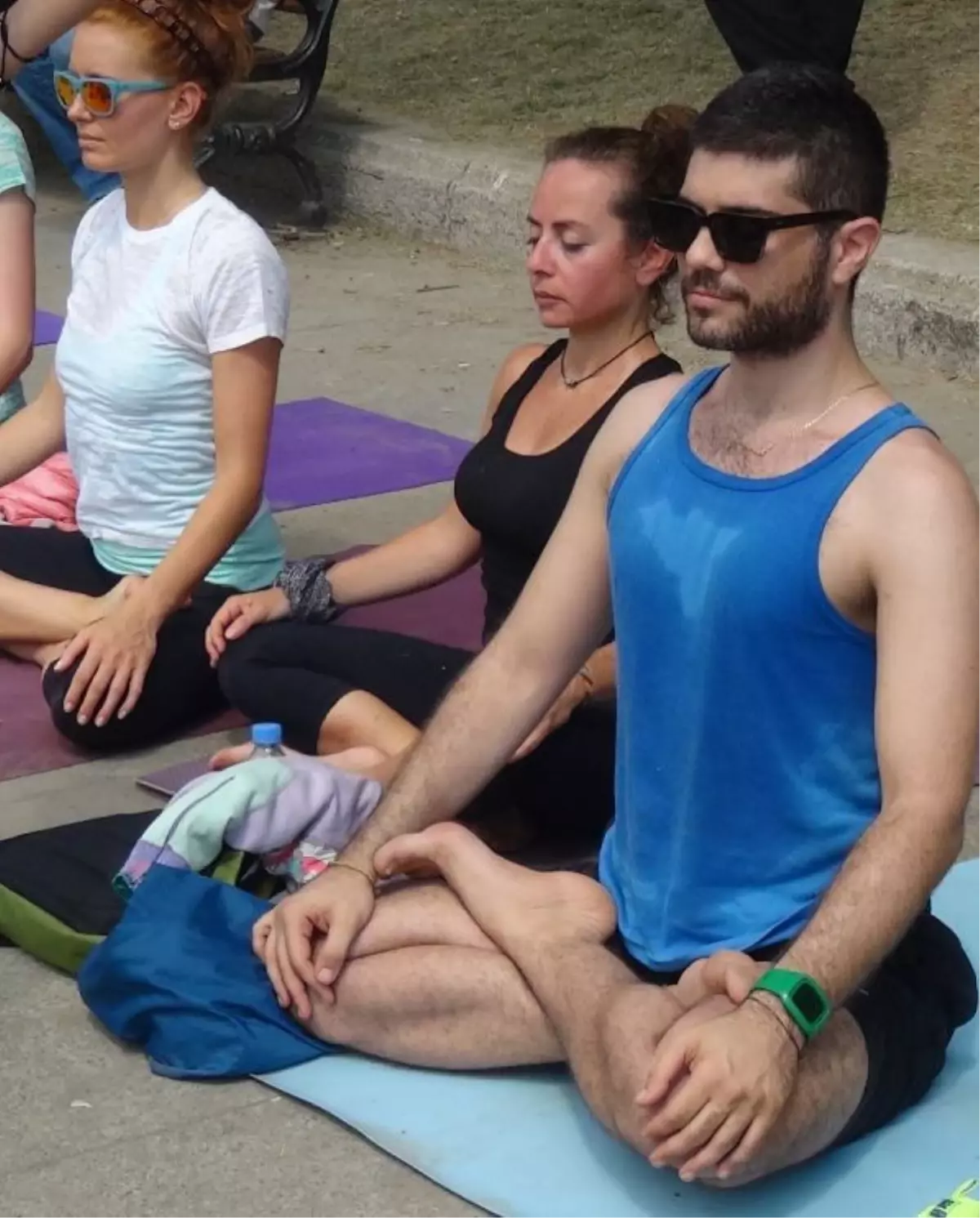 Gezi Parkı\'nda Yoga Yaptılar