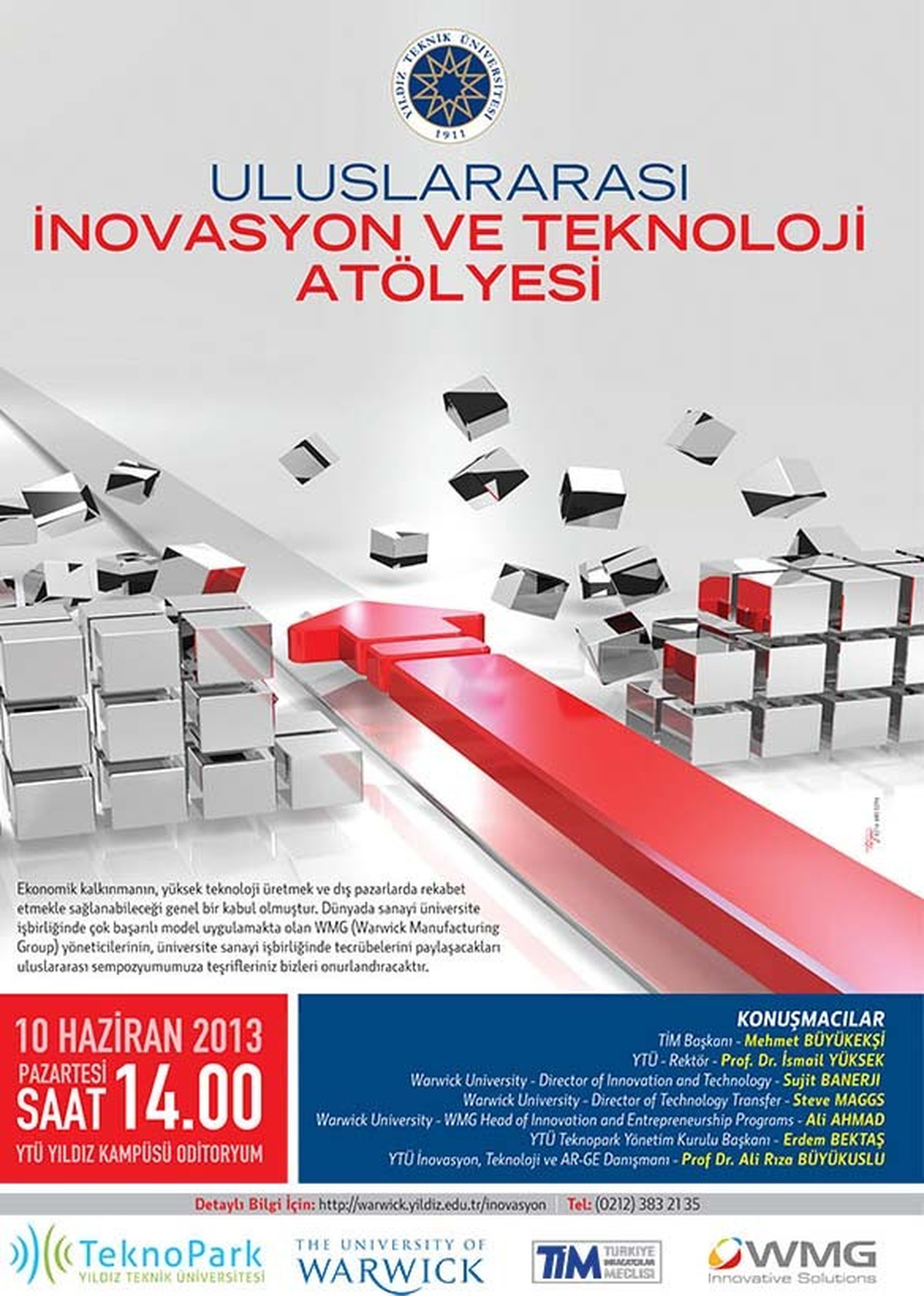 İnovasyon\'un Geleceği Yıldız Teknik\'te Konuşulacak