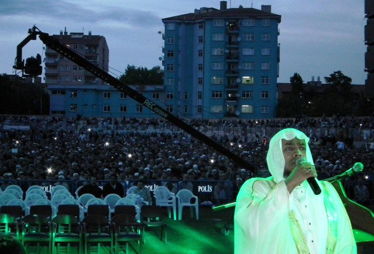 Kabe İmamları Kütahya'da Namaz Kıldırdı