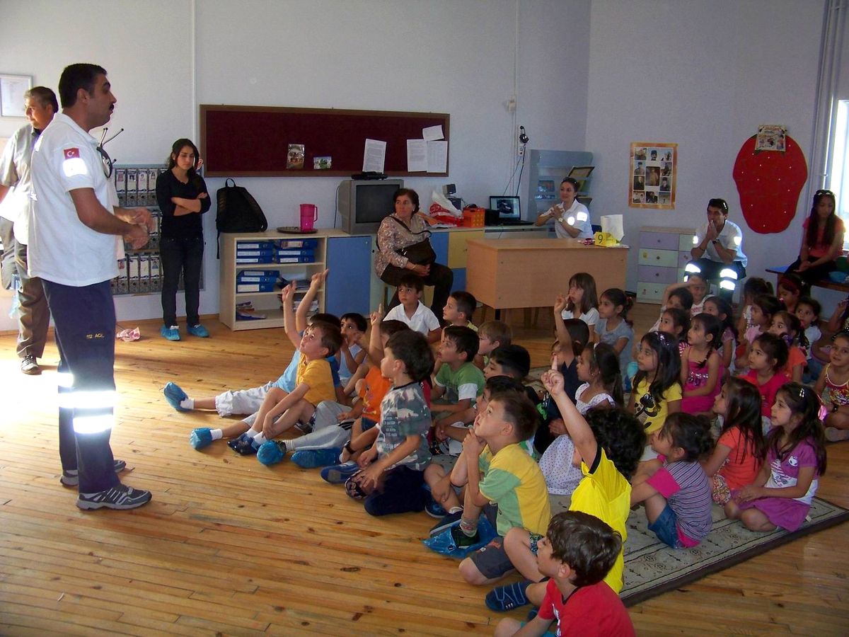 Miniklere 112 Tanıtımı Yapıldı