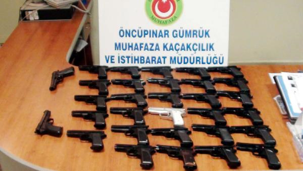 Kilis\'te 31 Tabanca Ele Geçirildi