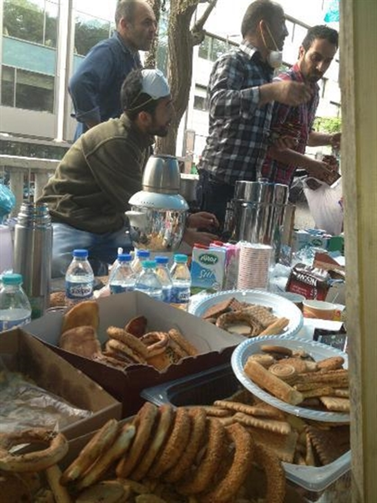 Taksim Gezi Parkı Eylemlerinde Miraç Kandili Sakinliği
