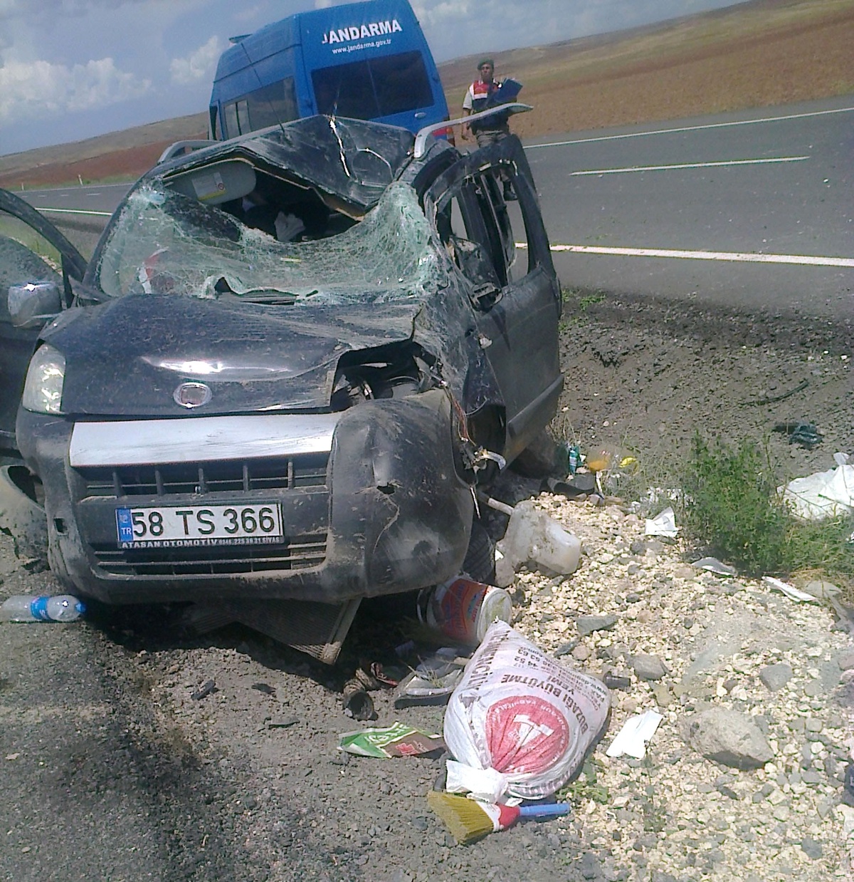 Yozgat\'ta Trafik Kazası: 1 Ölü 3 Yaralı