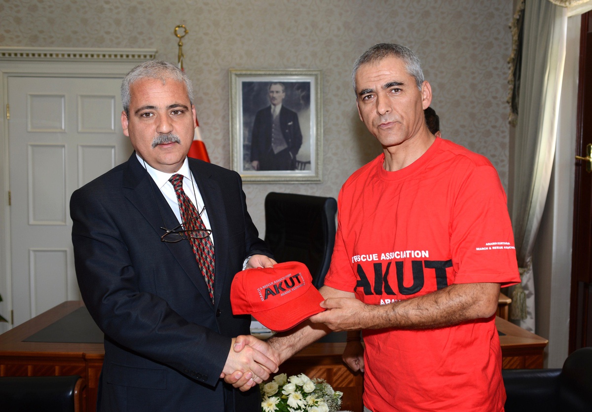 Bodrum Akut, Vali Güvençer\'i Ziyaret Etti