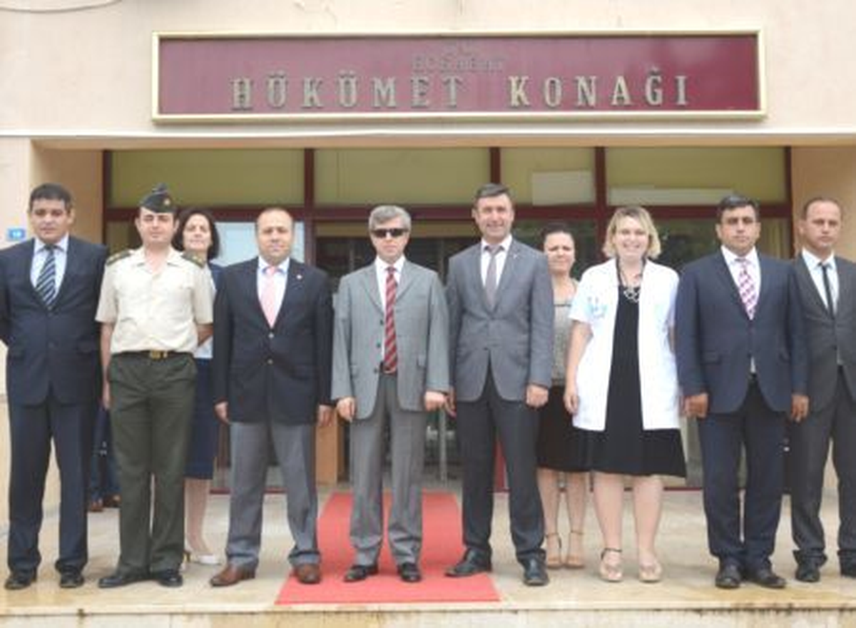 Çanakkale Valisi Çınar, Eceabat\'ta