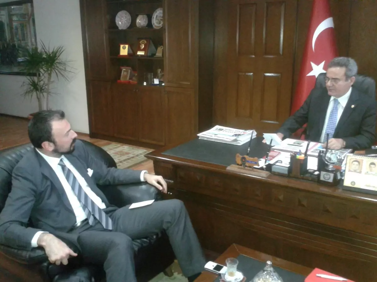 Hayali'den Emniyet Müdürü Ertan Yavaş'a 'Geçmiş Olsun' Ziyareti