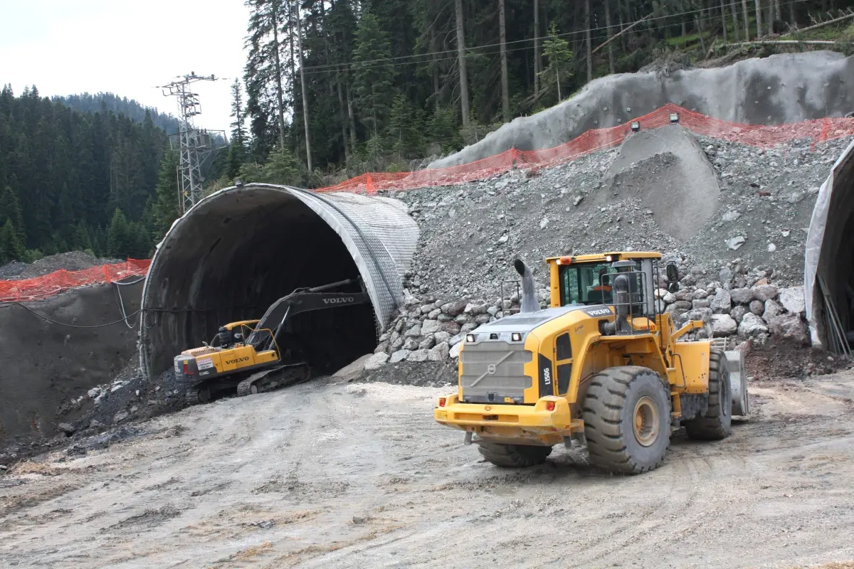 Ilgaz Tüneli Yapım Çalışmaları Aralıksız Şekilde Devam Ediyor