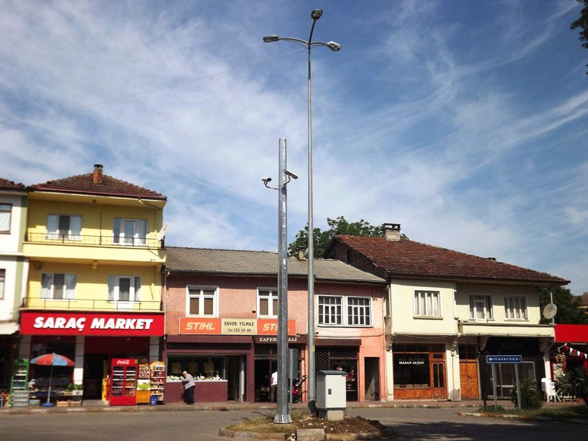 Kozcağız\'a Mobese Kameraları Takılıyor