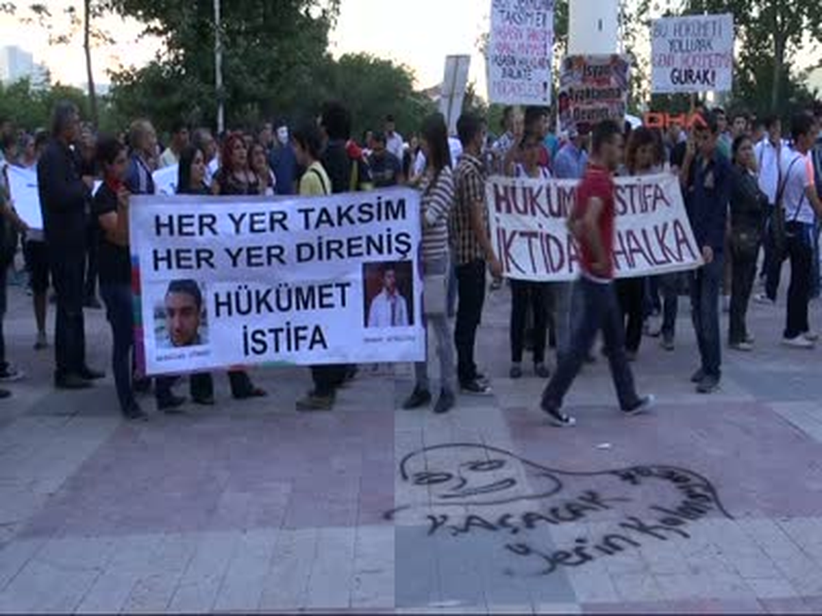 Gaziantep\'te Gezi Parkı Eylemi Düzenlendi