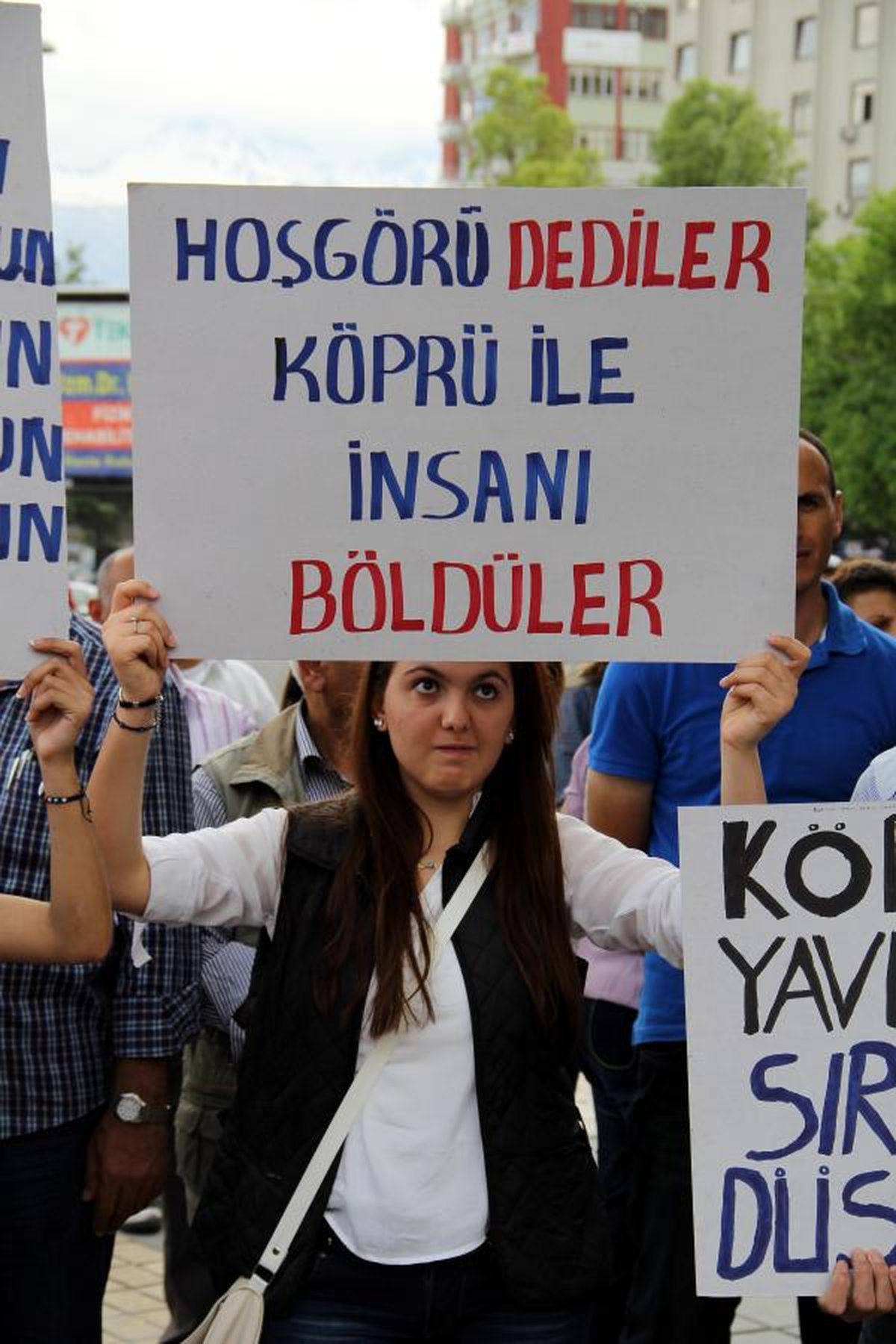 Kayseri\'de Gezi Parkı Eylemine Destek Gösterisi