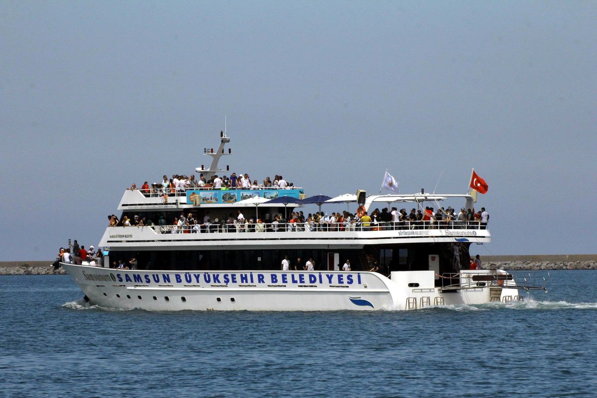 Samsunum-1 Gemisi ile Sahil Turu