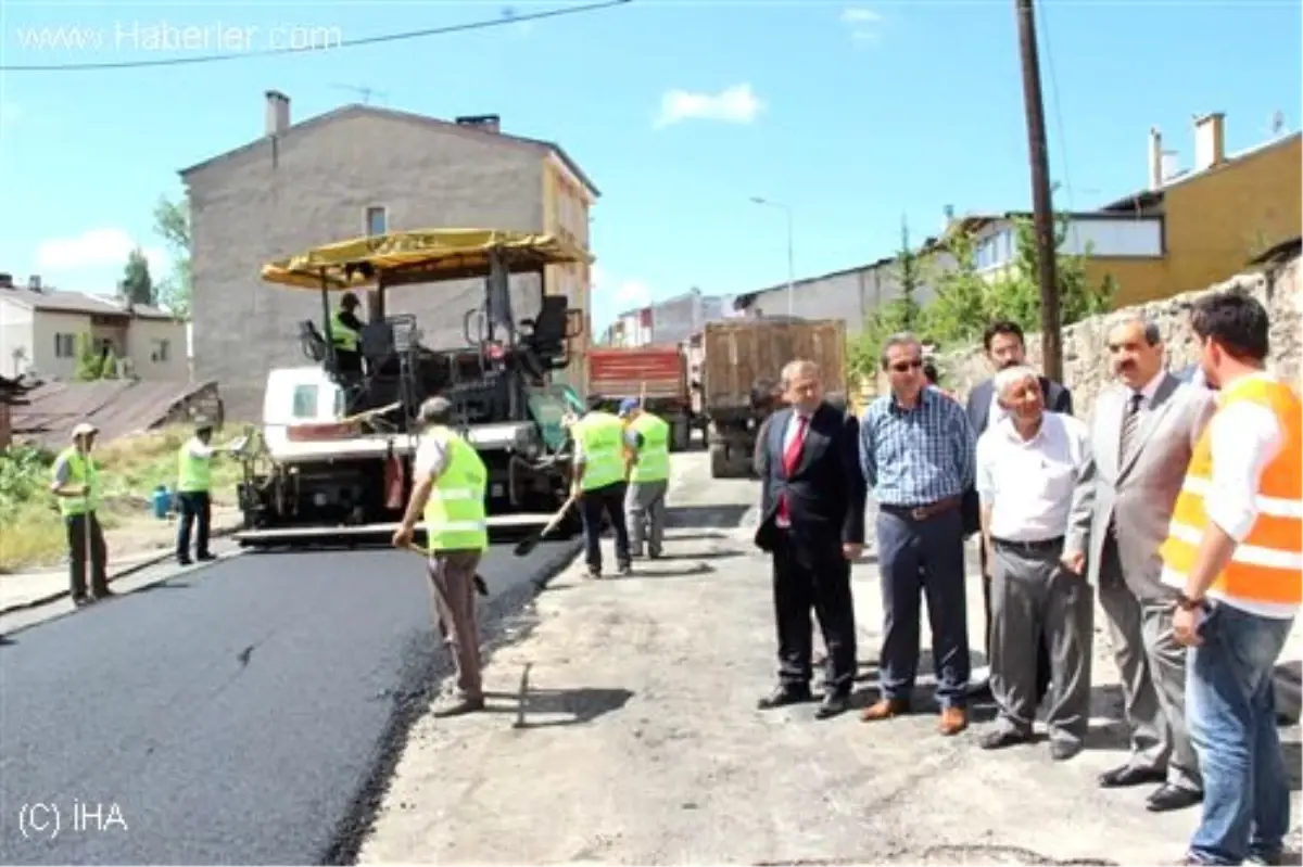 Sivas Belediyesi Asfalt Çalışmalarına Hız Verdi