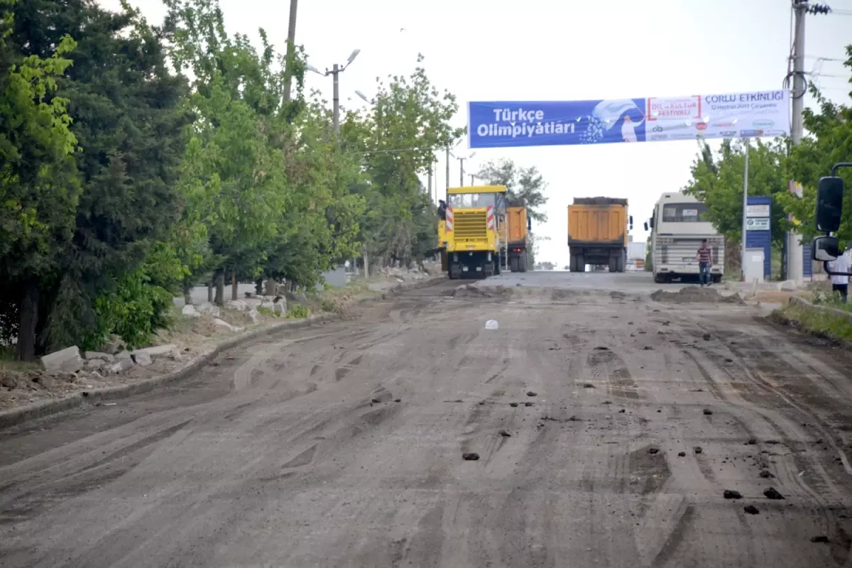 Yeni Sanayi Sitesine Asfalt Çalışması