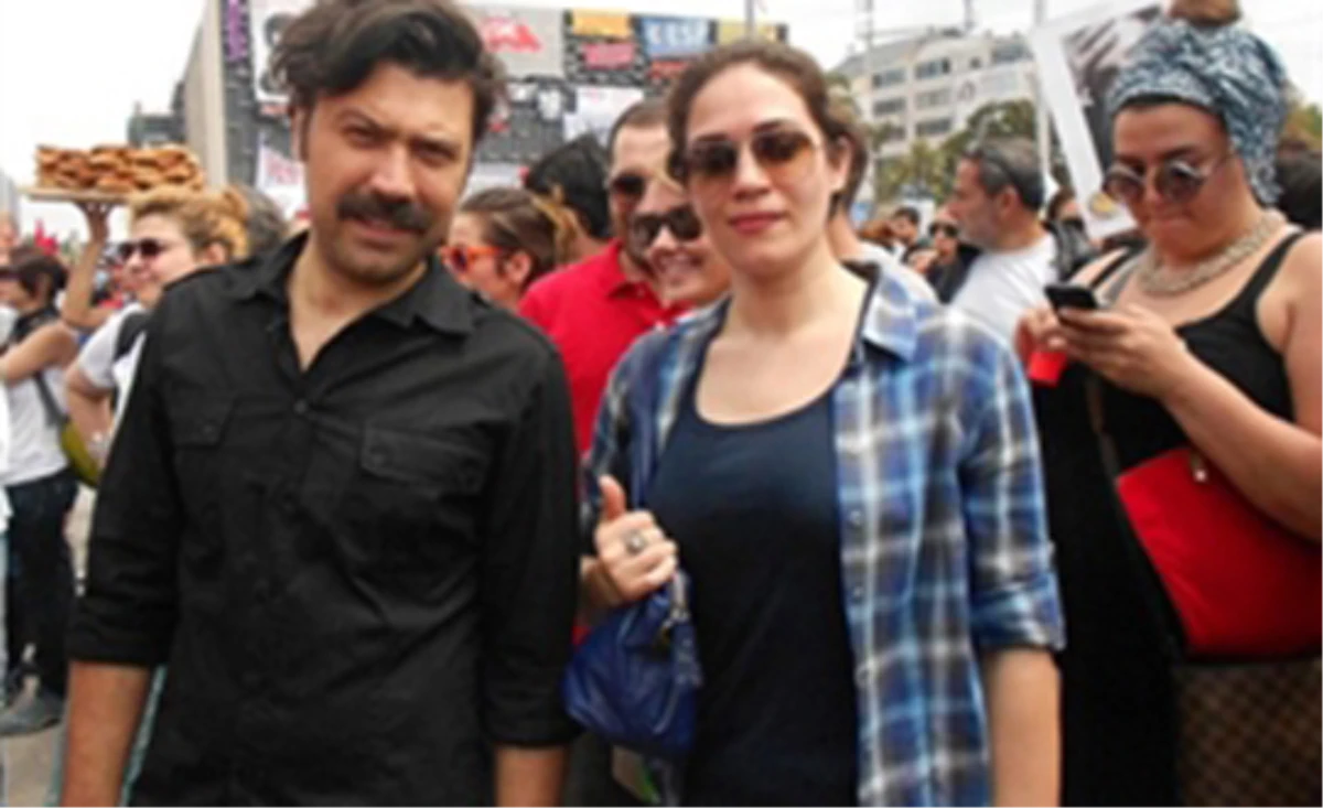 Bir Yastıkta Ekibi Gezi Parkı Eyleminde