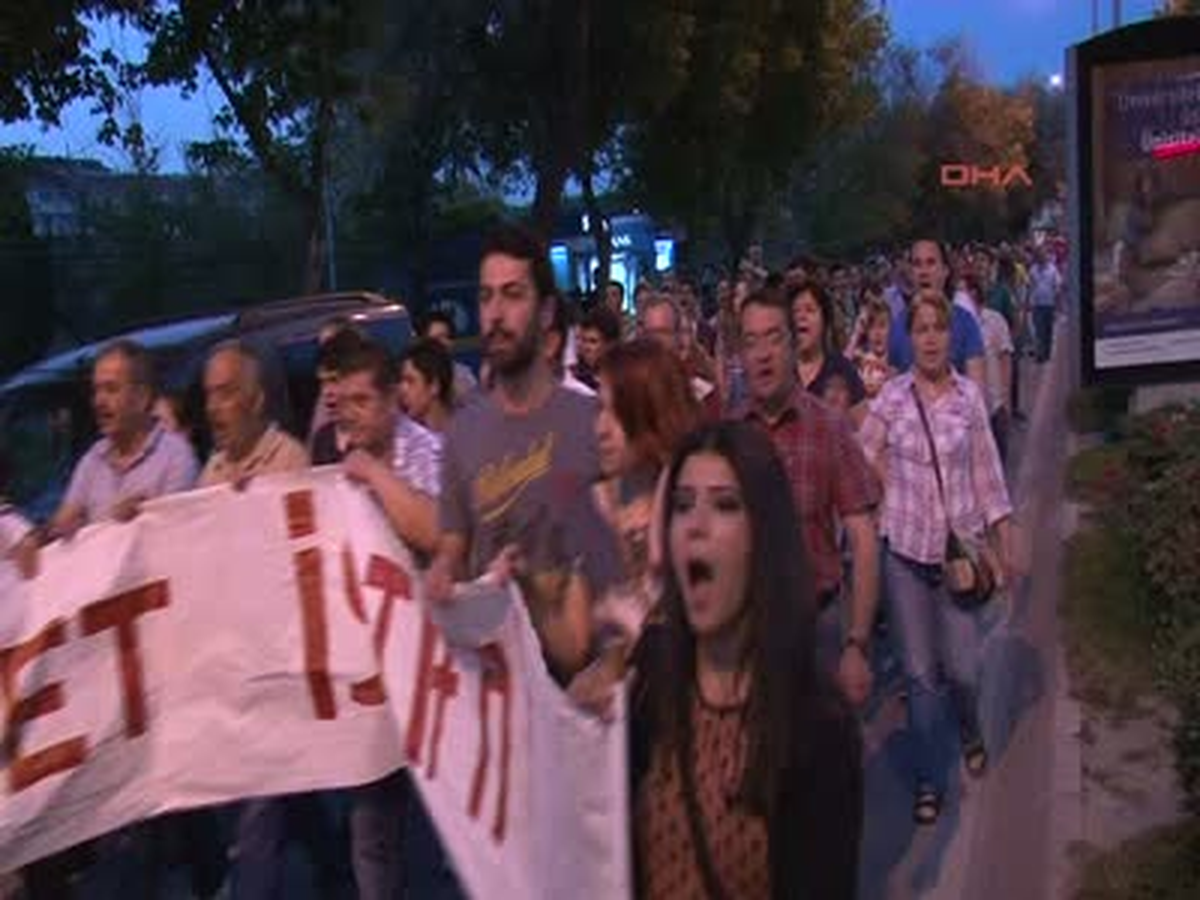 Edirne de Gezi Parkı Olaylarını Protesto Etti
