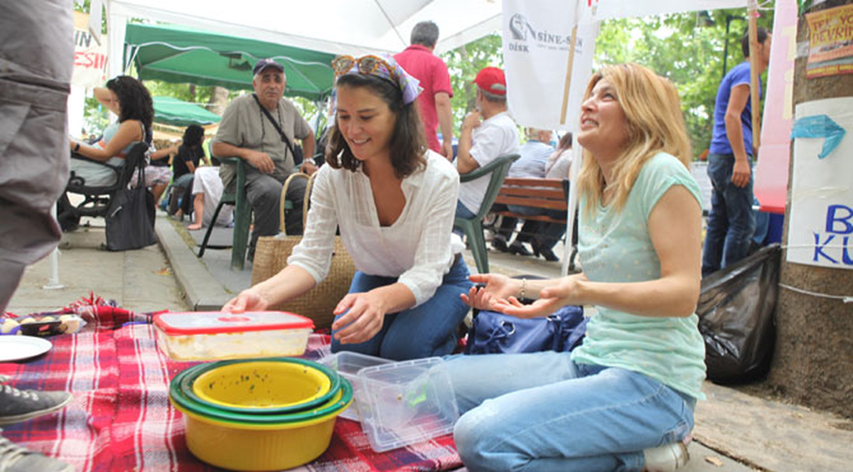 Elif Boyner Gezi Parkı'nda