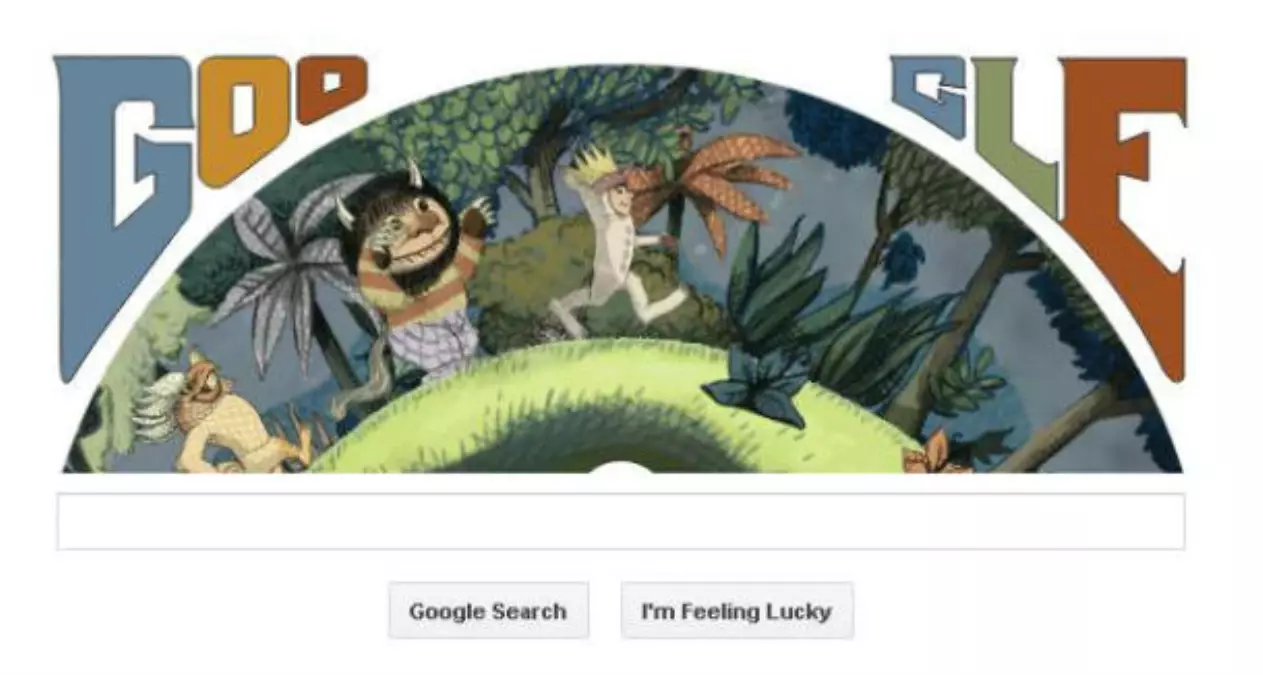 Google Maurice Sendak\'ı Unutmadı