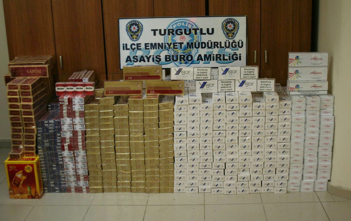 İki Günde 10 Bin 863 Paket Kaçak Sigara Ele Geçirildi