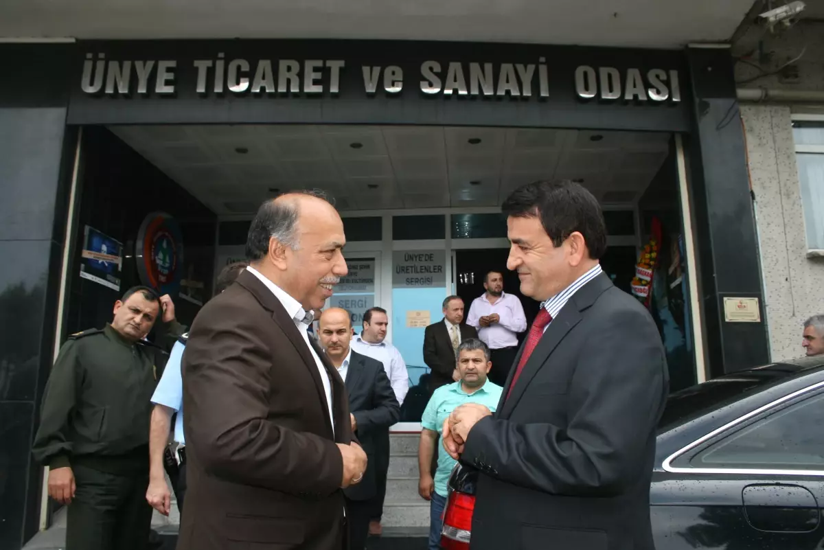 Kaymakam Demir'den Ünye Tso'ya Ziyaret