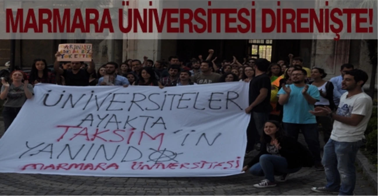Marmara Üniversitesi\'nden \'Gezi Parkı\' Açıklaması