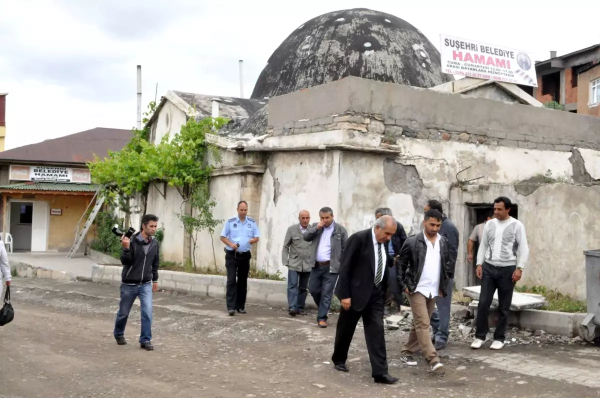 Tarihi Hamam Gün Yüzüne Çıkıyor