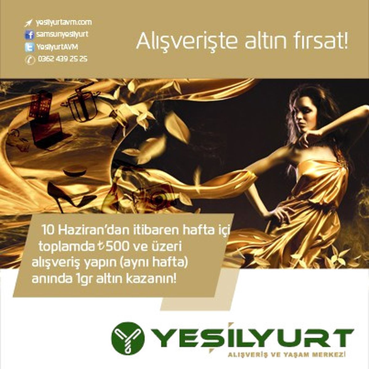 Yeşilyurt AVM\'de Altın Fırsat