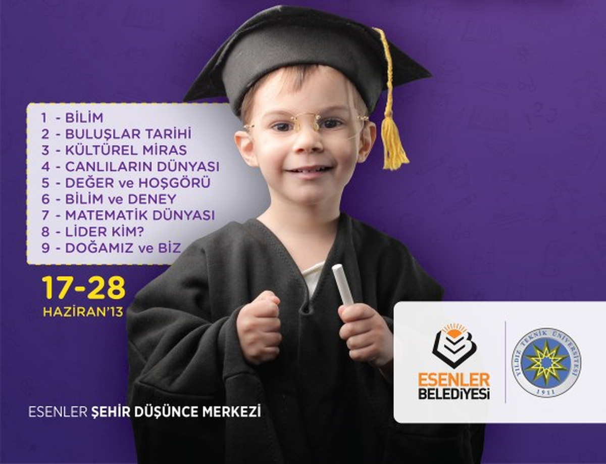 Çocuk Üniversitesi\'nde Ders Başı