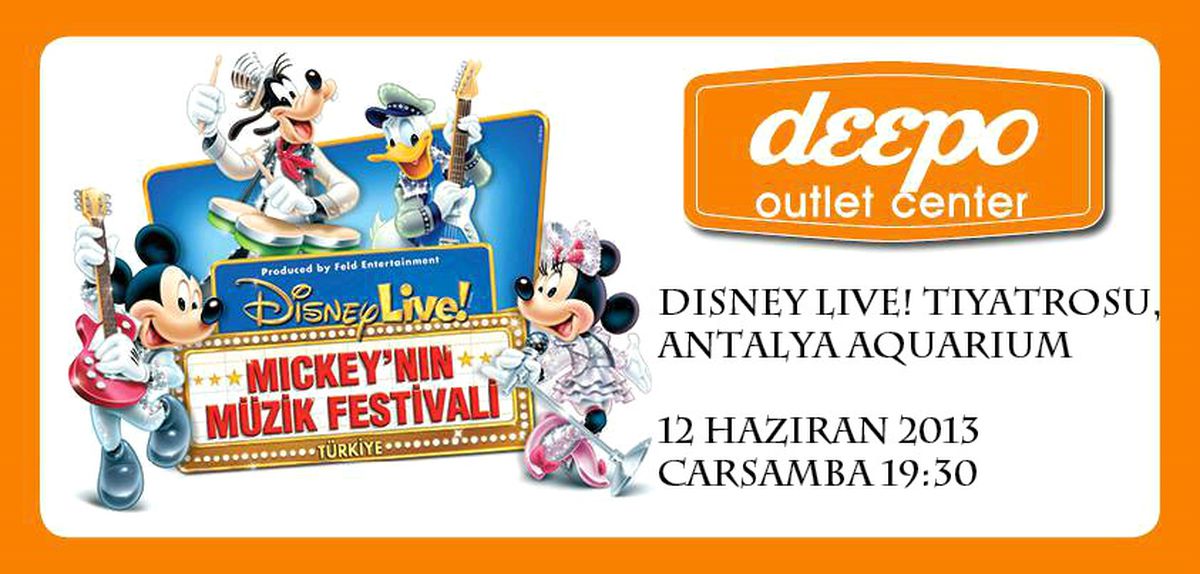 Disney Kahramanları\'ndan Deepo\'ya Özel Gösteri